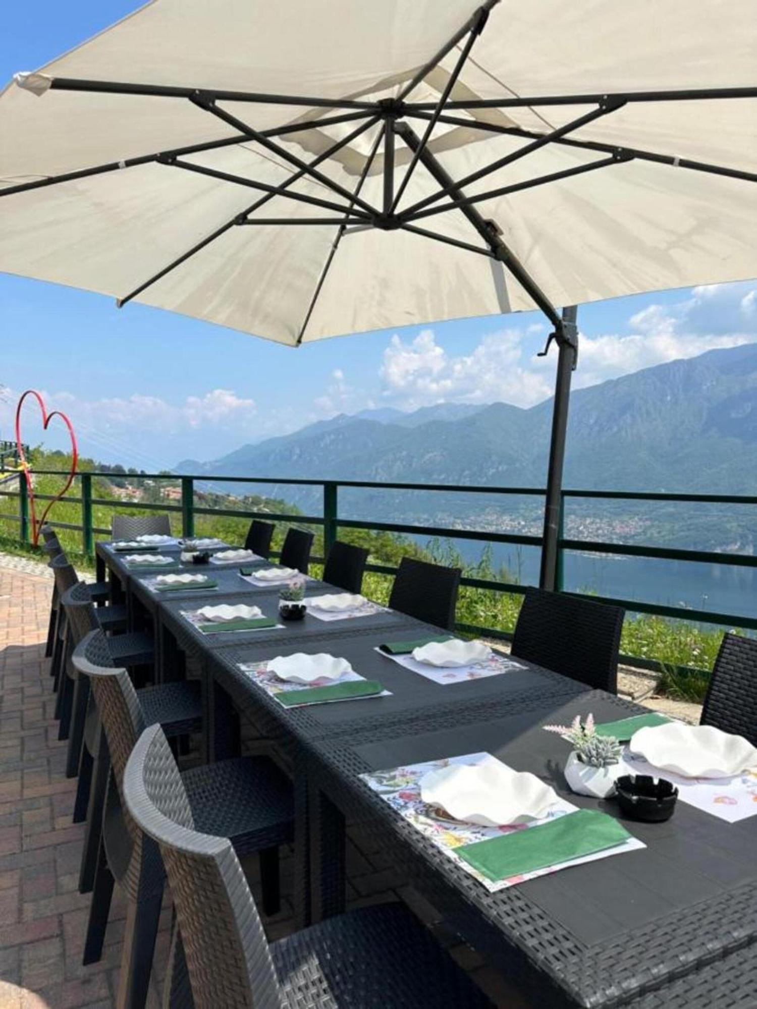 Campeggio Madonna Del Ghisallo Oliveto Lario Kültér fotó